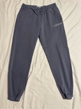 Hollister Light blue Logo Sweatpants